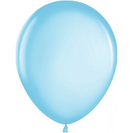 Купить Шар голубая лазурь металлик - магазин воздушных шариков