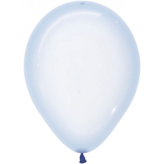 Купить Шар макарунс хрустально голубой кристалл - магазин воздушных шариков