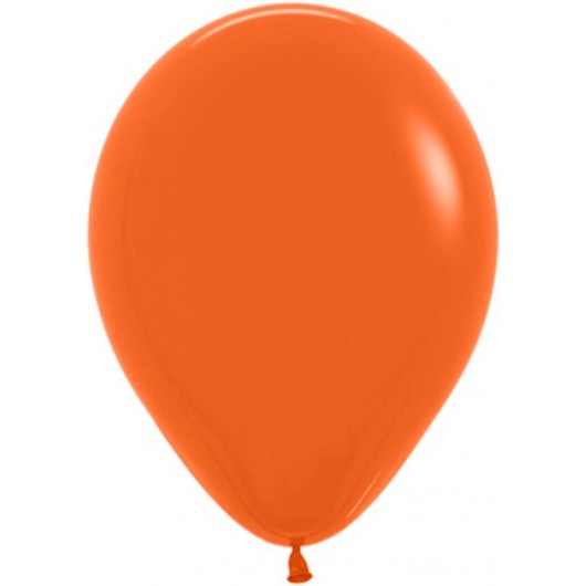 Купить Воздушные шарики оранжевый - магазин воздушных шариков