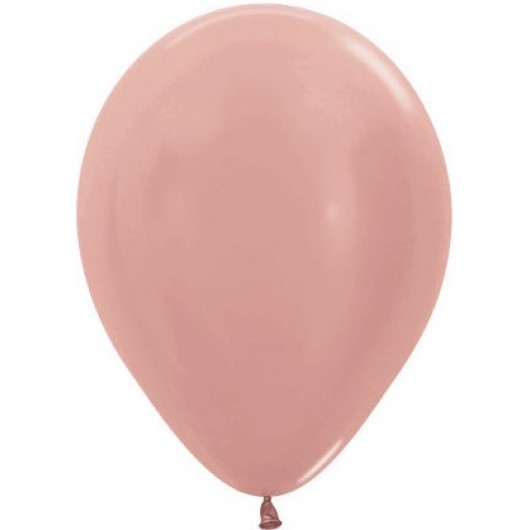 Купить Шар розовое золото металлик - магазин воздушных шариков