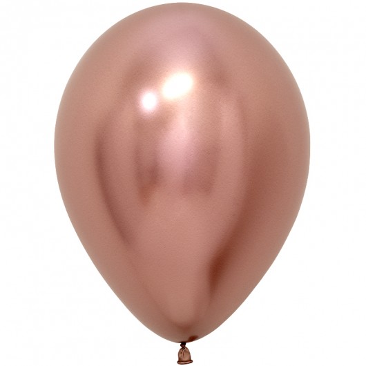 Купить Шары хром розовое золото - магазин воздушных шариков