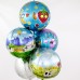 Купить Шар 3D Сфера, Фруктовое ассорти - магазин воздушных шариков