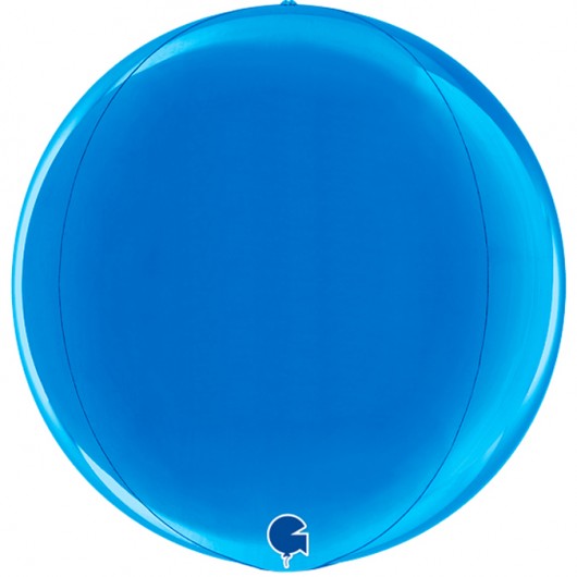 Купить Шар Сфера 3D Синий - магазин воздушных шариков