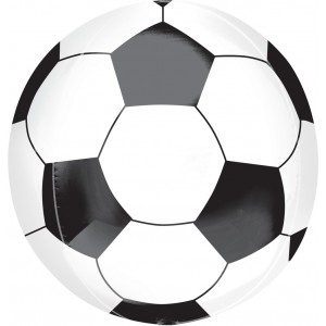 Шар 3D Сфера Футбольный мяч Черный