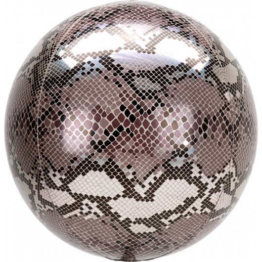 Купить Шар 3D Сфера Пятнистый окрас Змея - магазин воздушных шариков