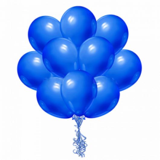 Купить Облако шаров цвет синий - магазин воздушных шариков