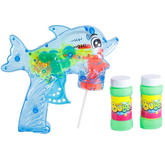 Купить Игрушка мыльные пузыри Дельфин светящиеся - магазин воздушных шариков