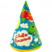 Купить Тарелки Динозаврики С Днем Рождения 6 шт. 23 см - магазин воздушных шариков